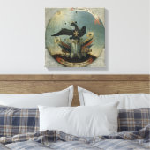 プロイセンの将校の盾， 1764 キャンバスプリント (インサイチュ (寝室))