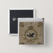 プロイセンの歩兵の旗 缶バッジ (正面&裏面)