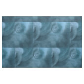 プロイセンの青い水彩効果 ファブリック (ヤード)