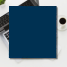 プロイセンの青無地の色 |クラシック |エレガント | ノートパッド