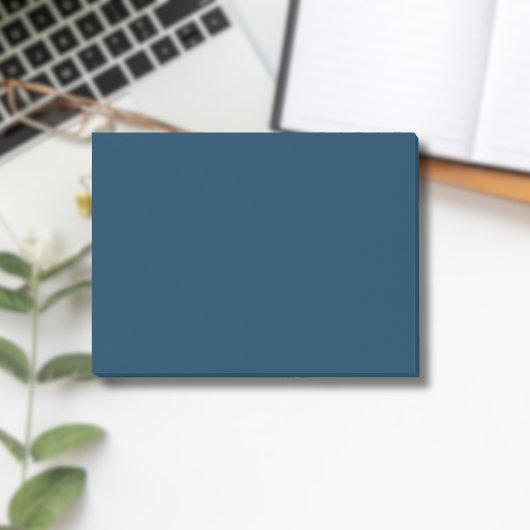 プロイセンの青無地の色 |クラシック |エレガント | ポストイット
