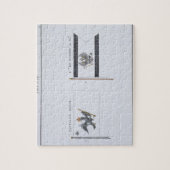 プロイセン旗のフランスのな本から、c.181印を付けます ジグソーパズル (縦)