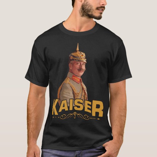 プロイセン王ヴィルヘルム2世 Tシャツ (正面)