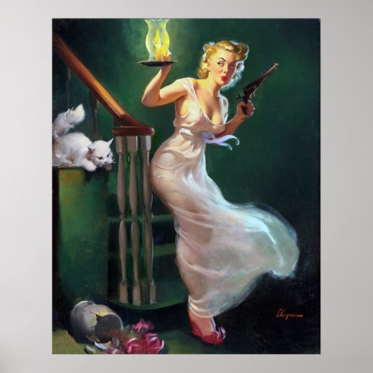 プロウラーのピン留め ポスター (正面)