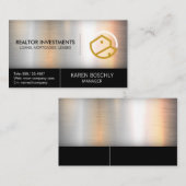 プロエステート実在ロゴ |住宅 名刺 (正面/裏面)