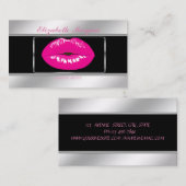 プロエレガントスタイリッシュの唇 名刺 (正面/裏面)