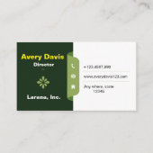 プロエレガントフェッシクラシックャーのミニマルデザイン 名刺 (正面)