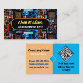 プロエレクトロニクス PCB プリント基板 (QRコード) 名刺 (正面/裏面)