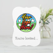 プロカスタムモーション·インプリント·ロゴ 招待状 (スタンド正面)