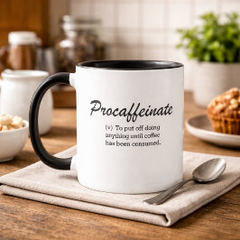 プロカフェイン ネート コーヒーマグ マグカップ