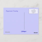 プロカラフルモ旅行サトウキビ収穫葉書 ポストカード (裏面)