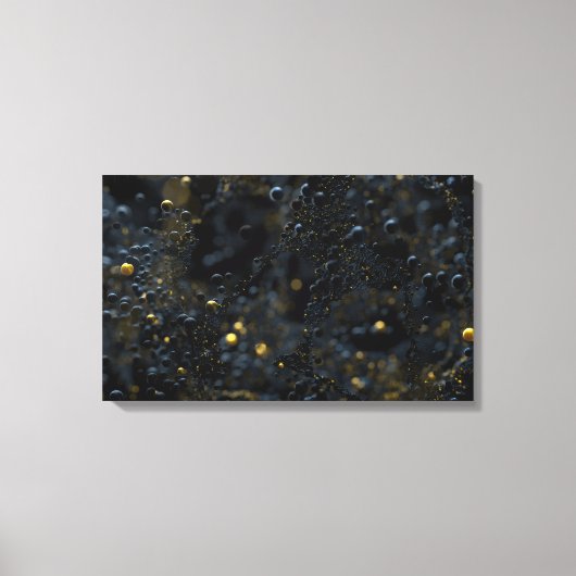 プロキマ（黒） キャンバスプリント (正面)