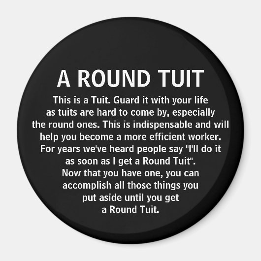 プロクおもしろいラシネーター事務所の同僚ユーモア マグネット (正面)