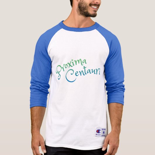 プロクシマ・ケンタウリ新惑星が発見された Tシャツ (正面)