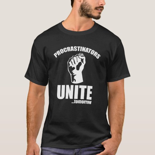 プロクラスティネーターユナイト…明日 Tシャツ (正面)
