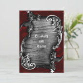 プロクラメーションゴシックヴァンパイア招待状 招待状 (スタンド正面)