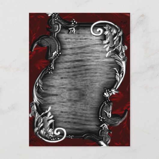 プロクラメーション ヴァンパイア ゴシック ウェディング 案内ポストカード (正面)