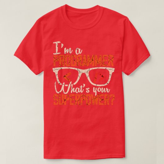 プログおもしろいラマー1 Tシャツ (デザイン正面)