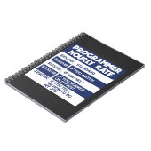 プログラマおもしろいー時給コンピューターITコーダ ノートブック (左側)