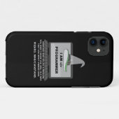 プログラマおもしろい定義 Case-Mate iPhoneケース (裏面(横))