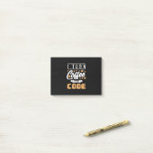 プログラマがコーヒーをコード化 ポストイット (デスク上)
