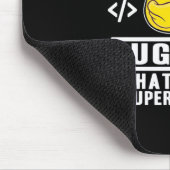 プログラマがソフトウェアのバグをフリーにする マウスパッド (コーナー)