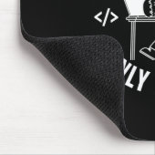 プログラマによる5つのバグの修正 マウスパッド (コーナー)