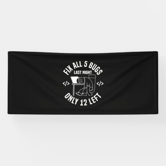 プログラマによる5つのバグの修正 横断幕 (横)