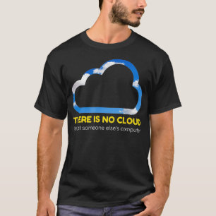 プログラマにクラウドコーディングのギフトはない Tシャツ