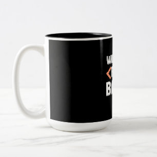 プログラマはベーコンのコードを書く ツートーンマグカップ