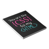 プログラマはHtmlのCss ノートパッド (アングル)