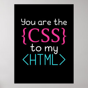 プログラマはHtmlのCss ポスター