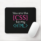 プログラマはHtmlのCss マウスパッド (マウス)