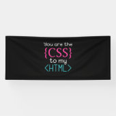 プログラマはHtmlのCss 横断幕 (横)