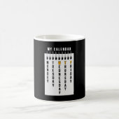プログラマカレンダー コーヒーマグカップ (中央)