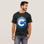 プログラマギークCプログラミング Tシャツ (正面フル)