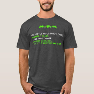プログラマコおもしろいーディングデバッガハッカーコンピュータ Tシャツ