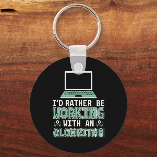 プログラマソフトウェアエンジニア開発者コーダ キーホルダー (正面)