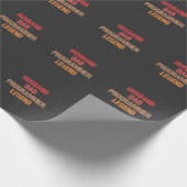 プログラマパパITおたく管理コーダーPatherコンピュータ ラッピングペーパー (角)