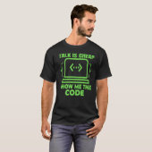 プログラマプログラミング専門家ソフトウェア開発者C Tシャツ (正面フル)