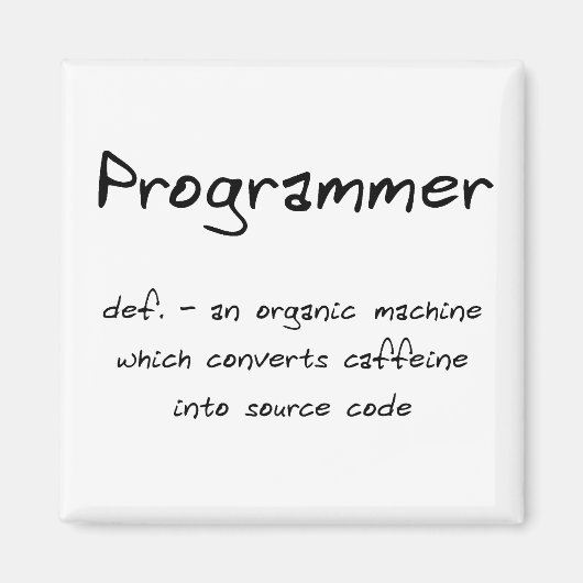 プログラママグネット マグネット (正面)