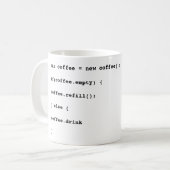 プログラマママグ コーヒーマグカップ (正面左)