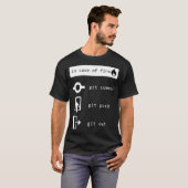 プログラマーおもしろいコーダIT開発者グラフィック Tシャツ (正面フル)