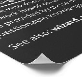 プログラマーおもしろいコード開発者の意味定義 ポスター (角)