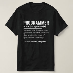 プログラマーおもしろいコード開発者の意味定義 Tシャツ