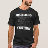 プログラマーおもしろい- Developer Coder Programming Cod Tシャツ (正面)