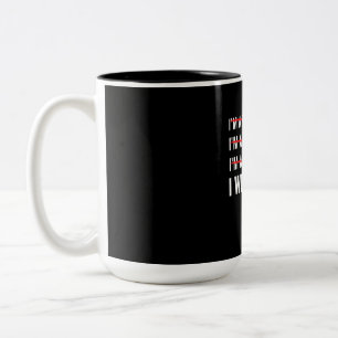 プログラマーおもしろいIウィットコード ツートーンマグカップ