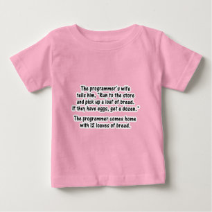 プログラマーと彼の妻 – シリーズの2番目 ベビーTシャツ