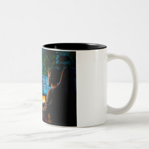 プログラマーのためのコーヒーマグ ツートーンマグカップ