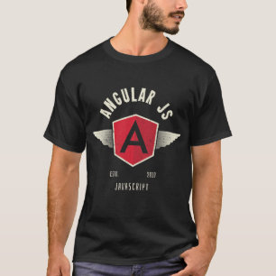 プログラマーのためのAngular.jsのヴィンテージ Tシャツ